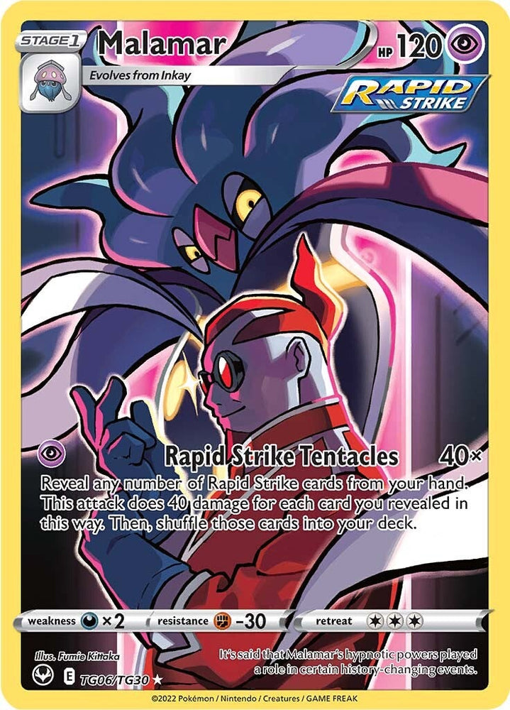 Pokemon | Malamar (TG06/TG30) [Sword & Shield: Silver Tempest] | The Nerd Merchant