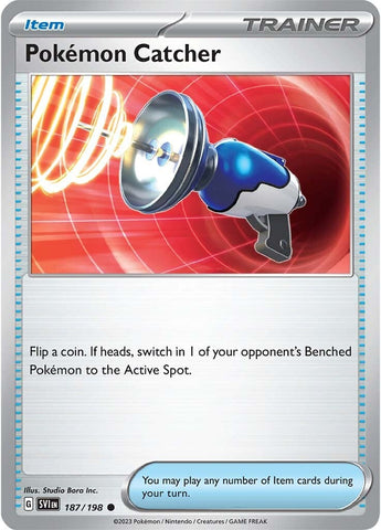 Pokemon | Pokemon Catcher (187/198) [Scarlet & Violet: Base Set] | The Nerd Merchant