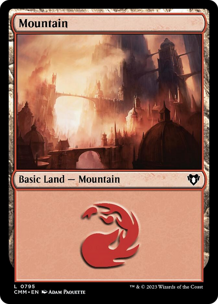 Magic | Mountain (795) [Commander Masters] | The Nerd Merchant