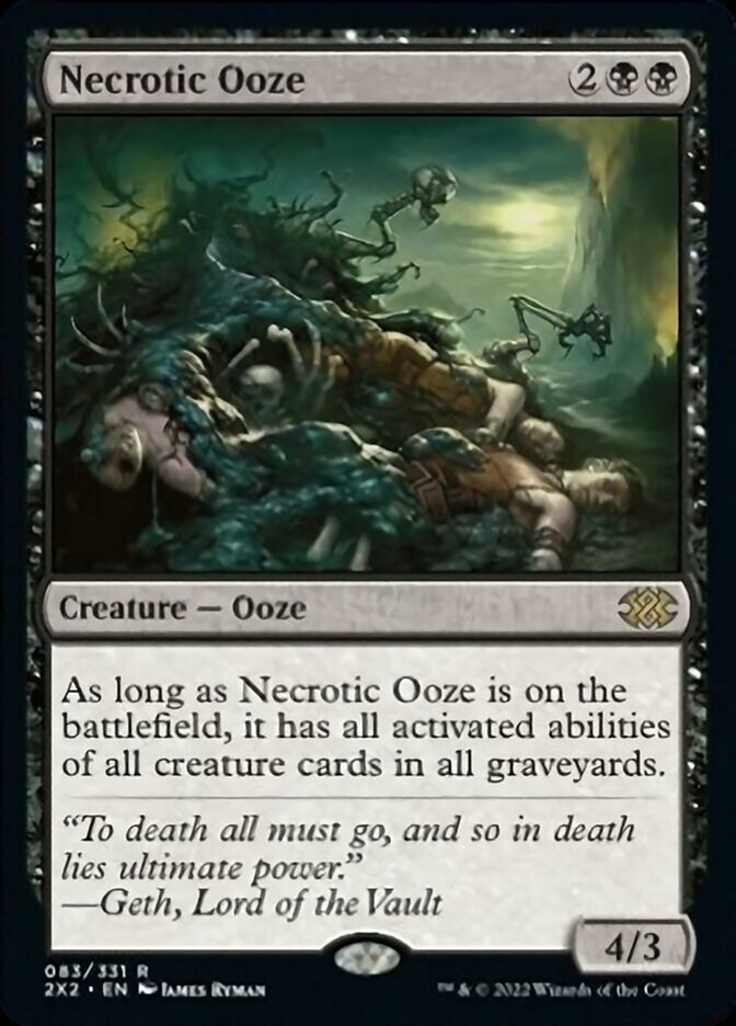 Magic | Necrotic Ooze [Double Masters 2022] | The Nerd Merchant