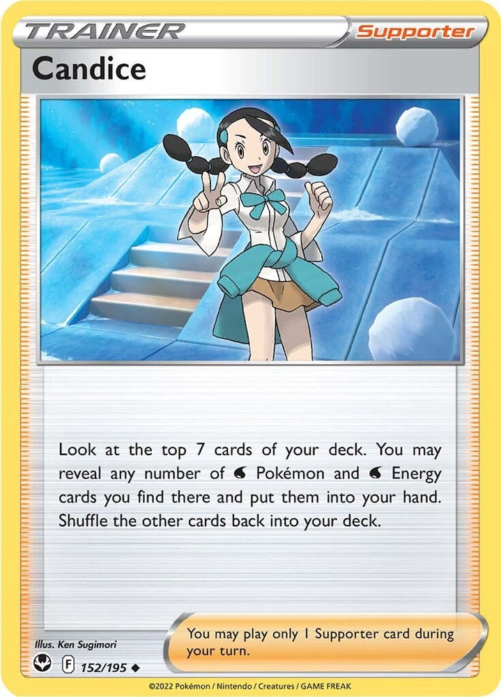 Pokemon | Candice (152/195) [Sword & Shield: Silver Tempest] | The Nerd Merchant