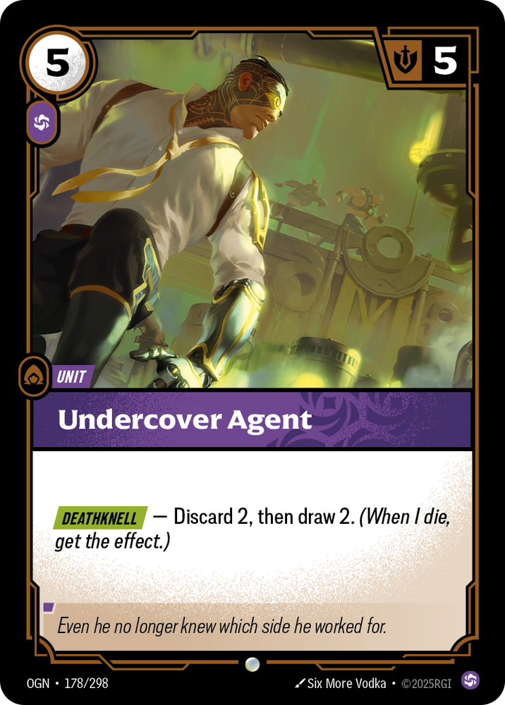 Undercover Agent (Foil) - Origins #178