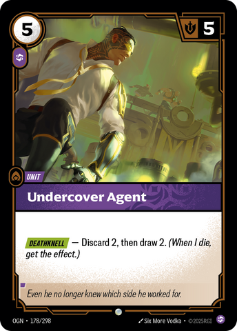 Undercover Agent (Foil) - Origins #178