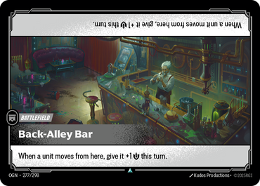 Back-Alley Bar (Foil) - Origins #277