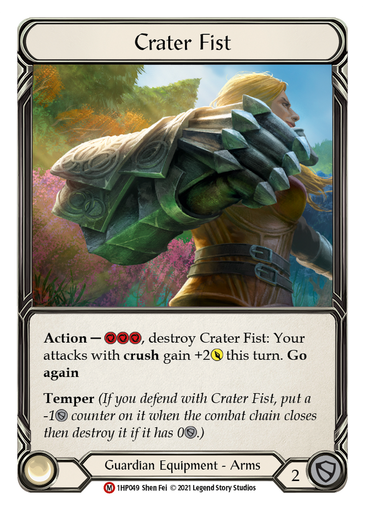 Flesh and Blood TCG | Crater Fist [1HP049] (History Pack 1) | The Nerd Merchant