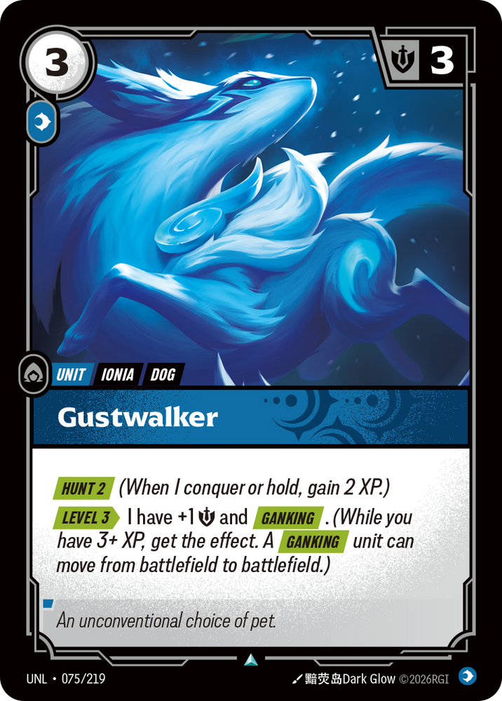 Gustwalker (Foil) - Unleashed (075/219)