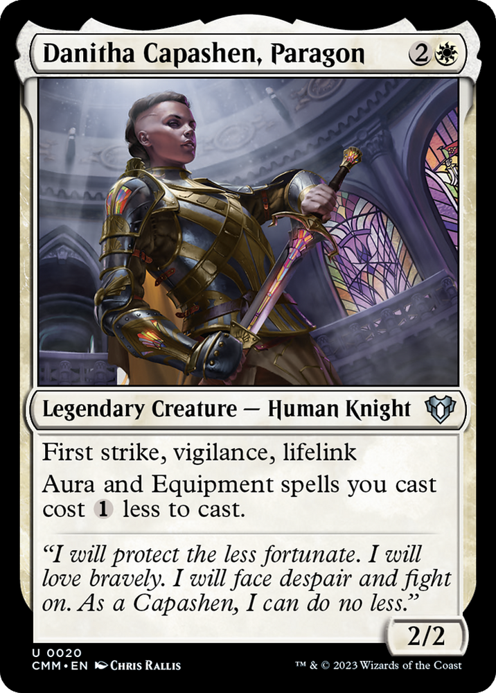 Magic | Danitha Capashen, Paragon [Commander Masters] | The Nerd Merchant