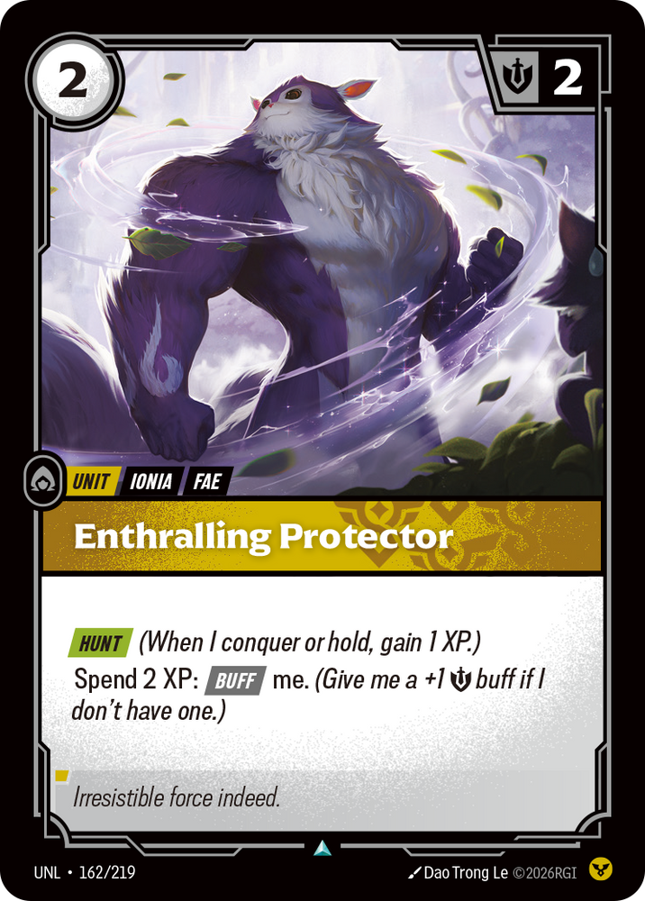 Enthralling Protector (Foil) - Unleashed (162/219)