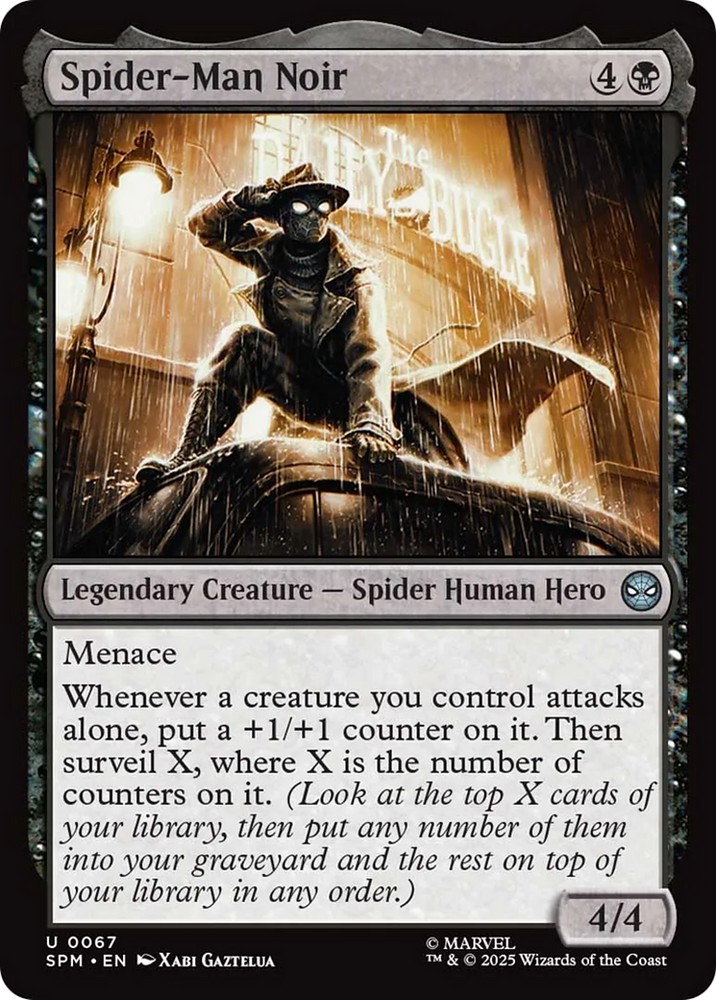 Magic | Spider-Man Noir [Marvel's Spider-Man] | The Nerd Merchant