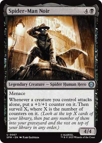 Magic | Spider-Man Noir [Marvel's Spider-Man] | The Nerd Merchant