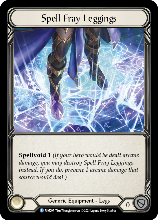 Flesh and Blood TCG | Spell Fray Leggings [PSM007] (Monarch Prism Blitz Deck) | The Nerd Merchant