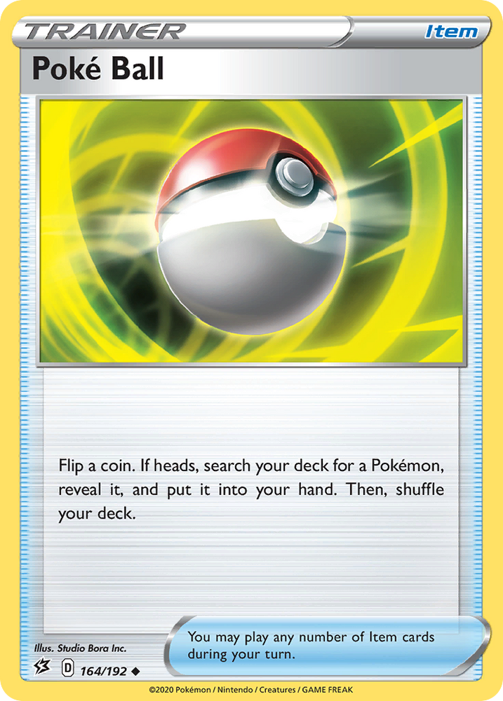 Pokemon | Poke Ball (164/192) [Sword & Shield: Rebel Clash] | The Nerd Merchant