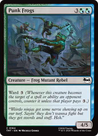Magic | Punk Frogs [Teenage Mutant Ninja Turtles] | The Nerd Merchant