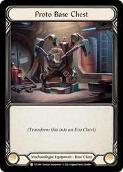 Flesh and Blood TCG | Proto Base Chest [TCC004] (Round the Table: TCC x LSS) | The Nerd Merchant