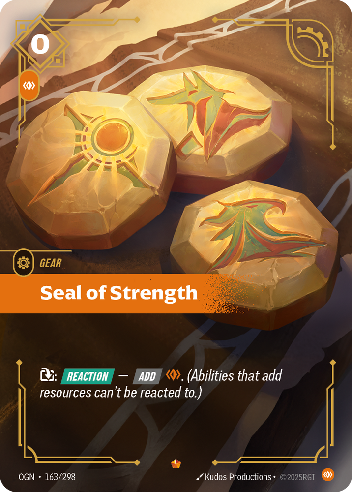 Seal of Strength (Foil) - Origins #163