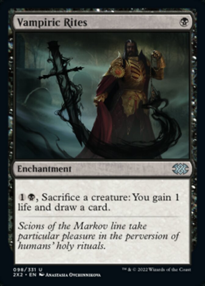 Magic | Vampiric Rites [Double Masters 2022] | The Nerd Merchant