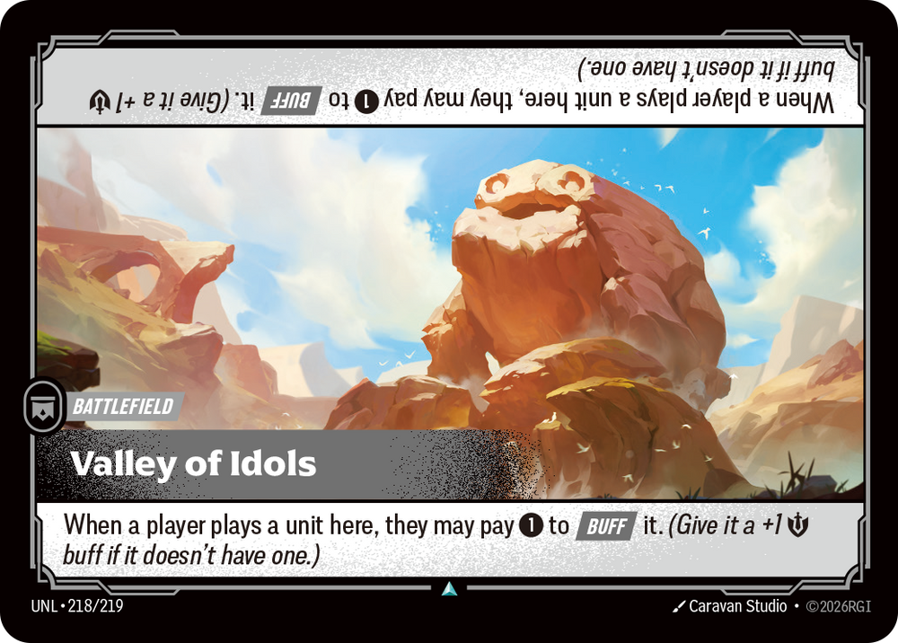 Valley of Idols (Foil) - Unleashed (218/219)