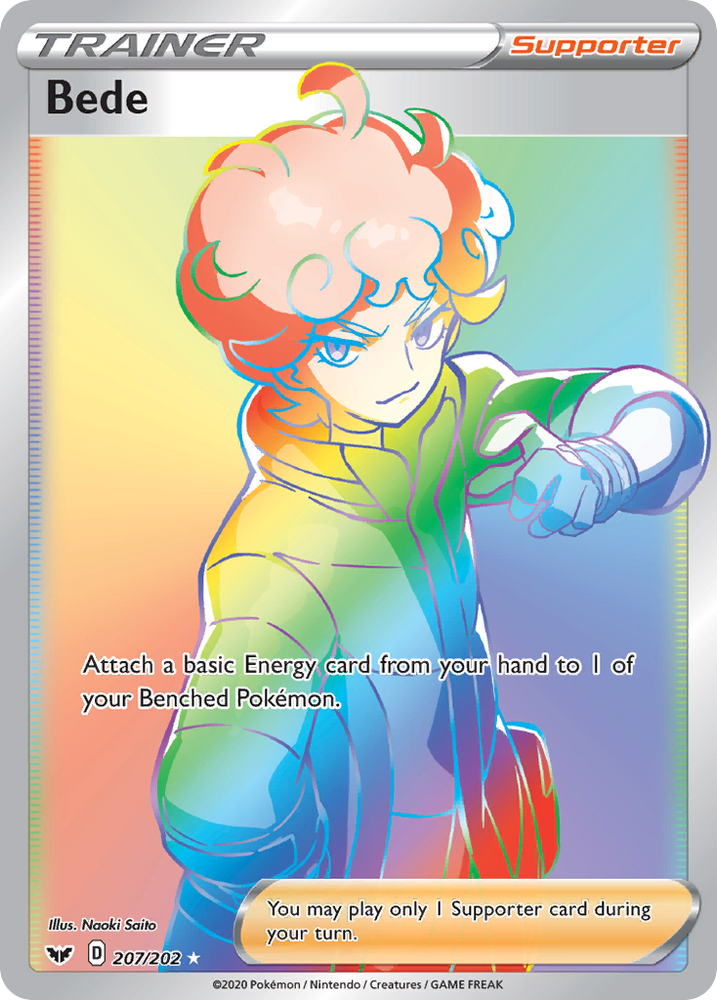 Pokemon | Bede (207/202) [Sword & Shield: Base Set] | The Nerd Merchant