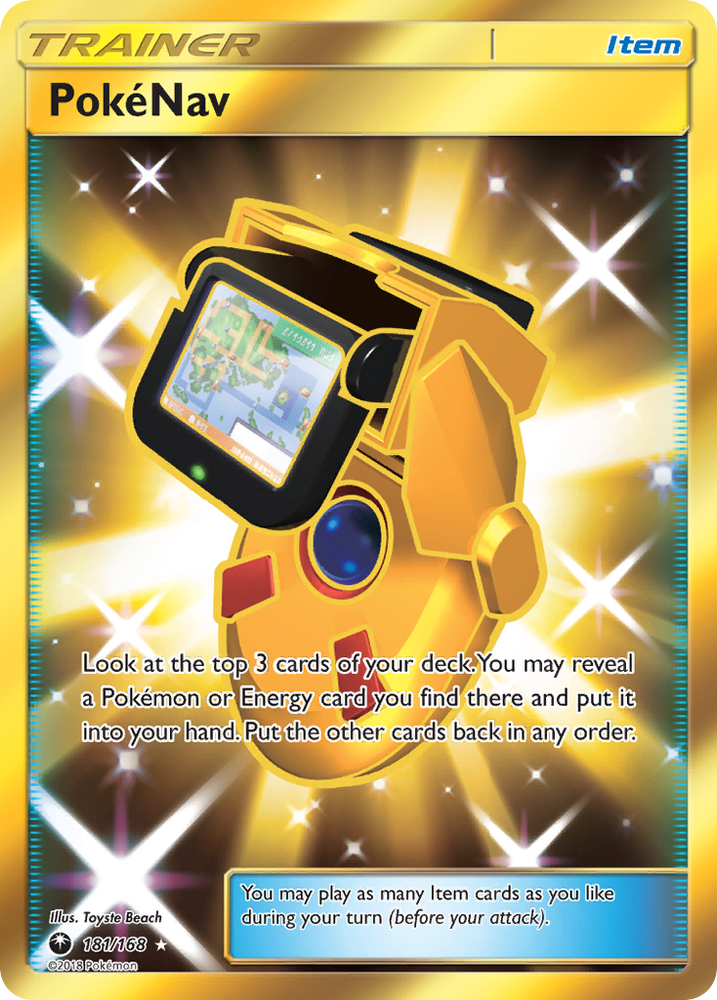 Pokemon | PokeNav (181/168) [Sun & Moon: Celestial Storm] | The Nerd Merchant