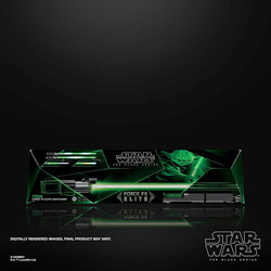 Hasbro Collectibles - Star Wars The Black Series - Yoda Force FX Black Series Lightsaber