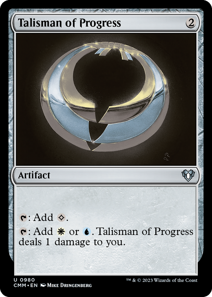 Magic | Talisman of Progress [Commander Masters] | The Nerd Merchant