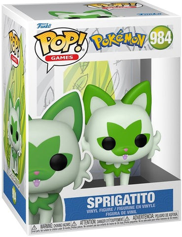 Pop! Vinyl | Sprigatito  - Pokemon #984 | The Nerd Merchant