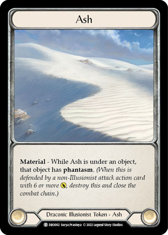 Flesh and Blood TCG | Ash // Aether Ashwing [DRO002/DRO003] (Uprising Dromai Blitz Deck) | The Nerd Merchant