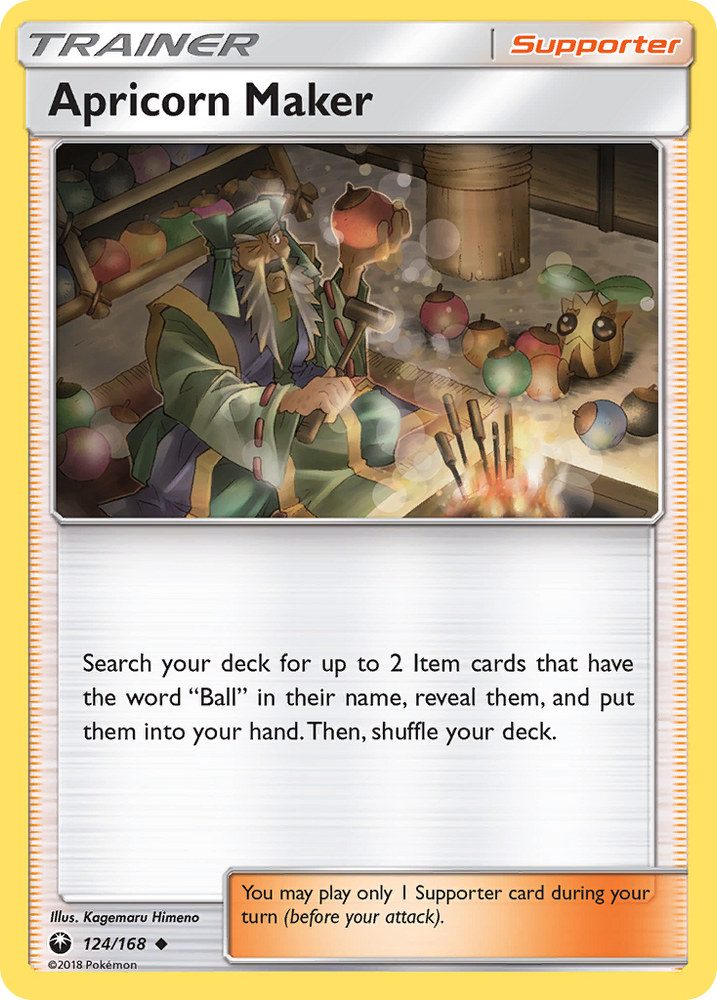 Pokemon | Apricorn Maker (124/168) [Sun & Moon: Celestial Storm] | The Nerd Merchant