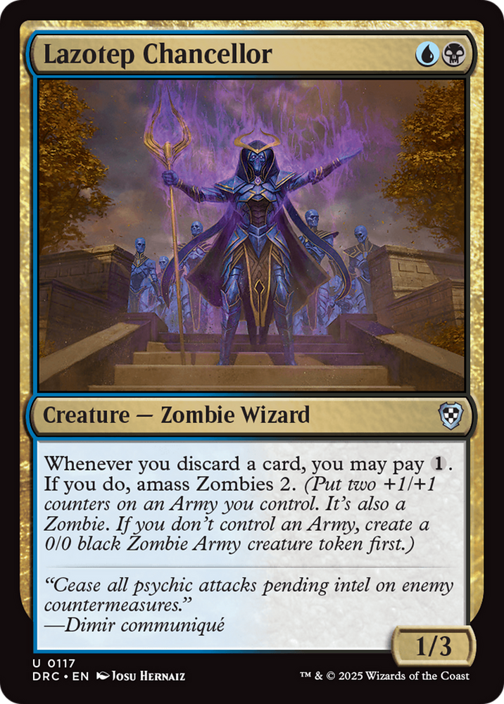 Magic | Lazotep Chancellor [Aetherdrift Commander] | The Nerd Merchant