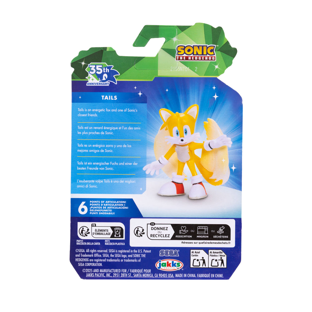 Jakks Pacific - Sonic the Hedgehog 2.5in Figures - Modern Tails