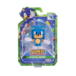 Jakks Pacific - Sonic the Hedgehog 2.5in Figures - Digital Sonic