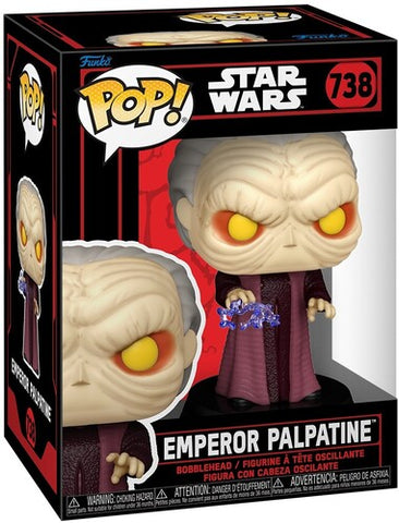 Pop! Vinyl | Emperor Palpatine - Star Wars #738 | The Nerd Merchant