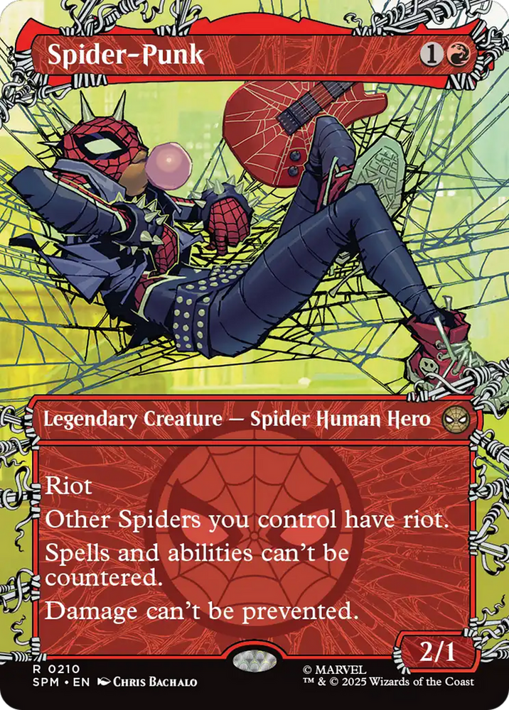 Magic | Spider-Punk (0210) (Borderless) [Marvel's Spider-Man] | The Nerd Merchant