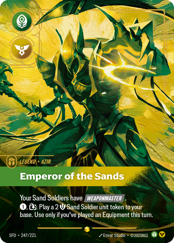 Emperor of the Sands (Foil) - Spiritforged #247