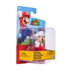 Jakks Pacific - Super Mario 2.5in Figures - Fire Running Mario