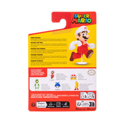 Jakks Pacific - Super Mario 2.5in Figures - Fire Running Mario