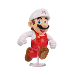 Jakks Pacific - Super Mario 2.5in Figures - Fire Running Mario