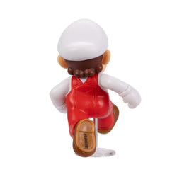 Jakks Pacific - Super Mario 2.5in Figures - Fire Running Mario