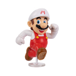 Jakks Pacific - Super Mario 2.5in Figures - Fire Running Mario