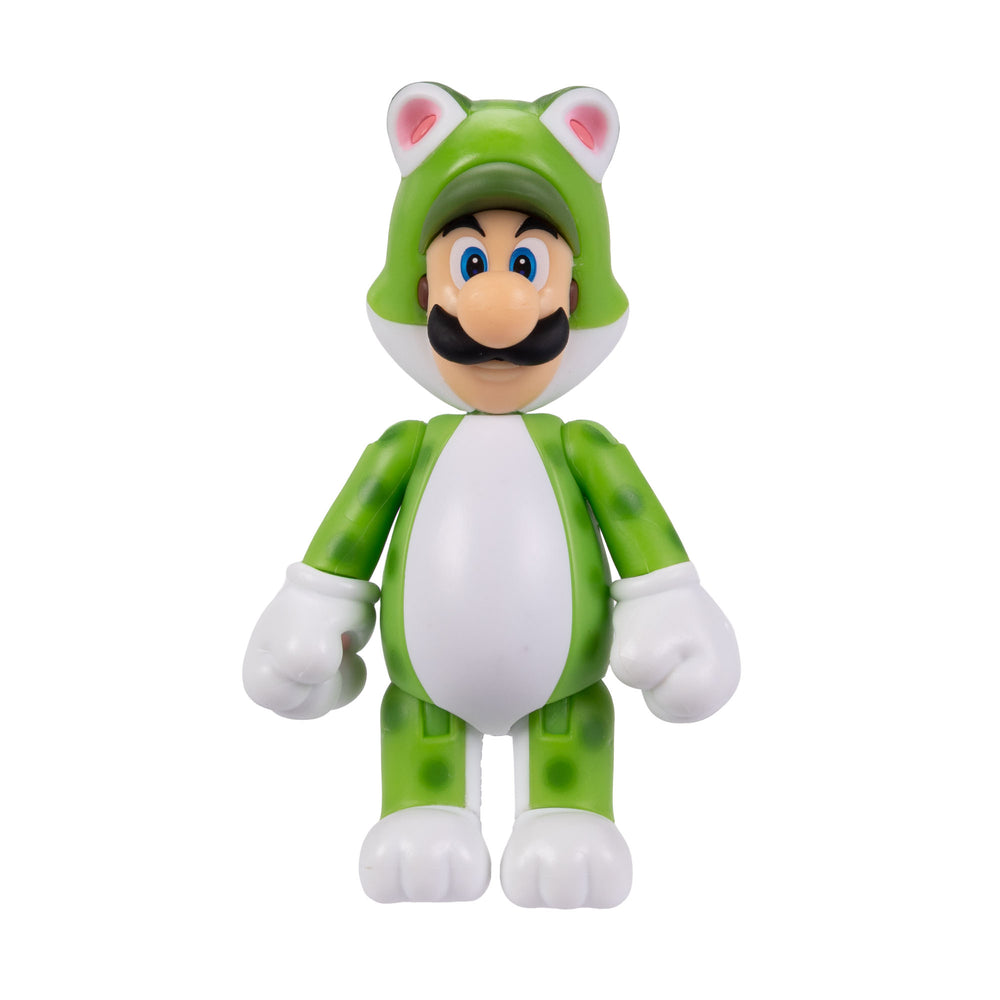 Jakks Pacific - Super Mario 2.5in Figures - Standing Cat Luigi