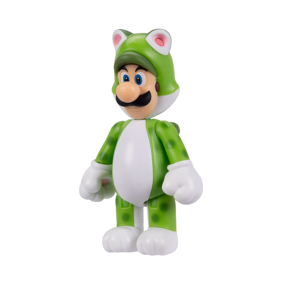 Jakks Pacific - Super Mario 2.5in Figures - Standing Cat Luigi
