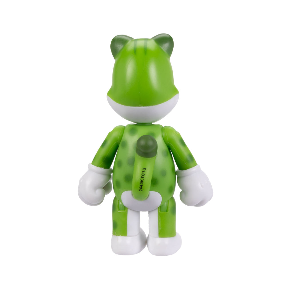 Jakks Pacific - Super Mario 2.5in Figures - Standing Cat Luigi