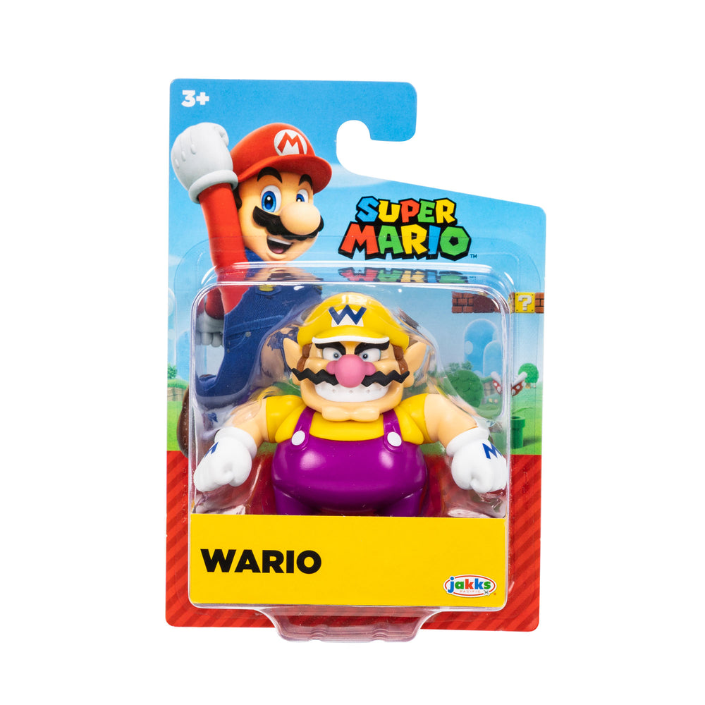 Jakks Pacific - Super Mario 2.5in Figures - Wario