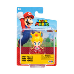 Jakks Pacific - Super Mario 2.5in Figures - Baby Peach