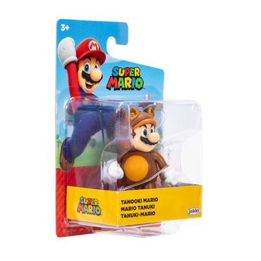 Jakks Pacific - Super Mario 2.5in Figures - Tanooki Mario