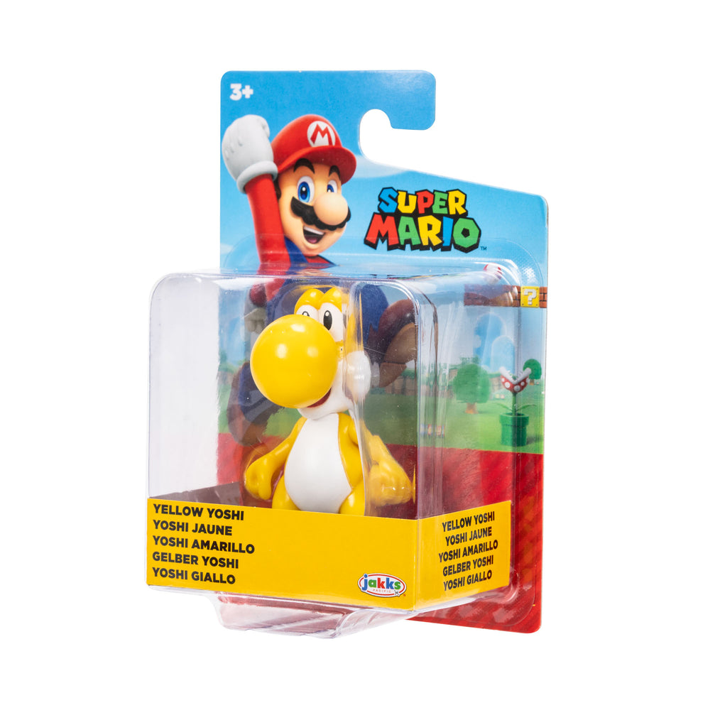 Jakks Pacific - Super Mario 2.5in Figures - Yellow Yoshi