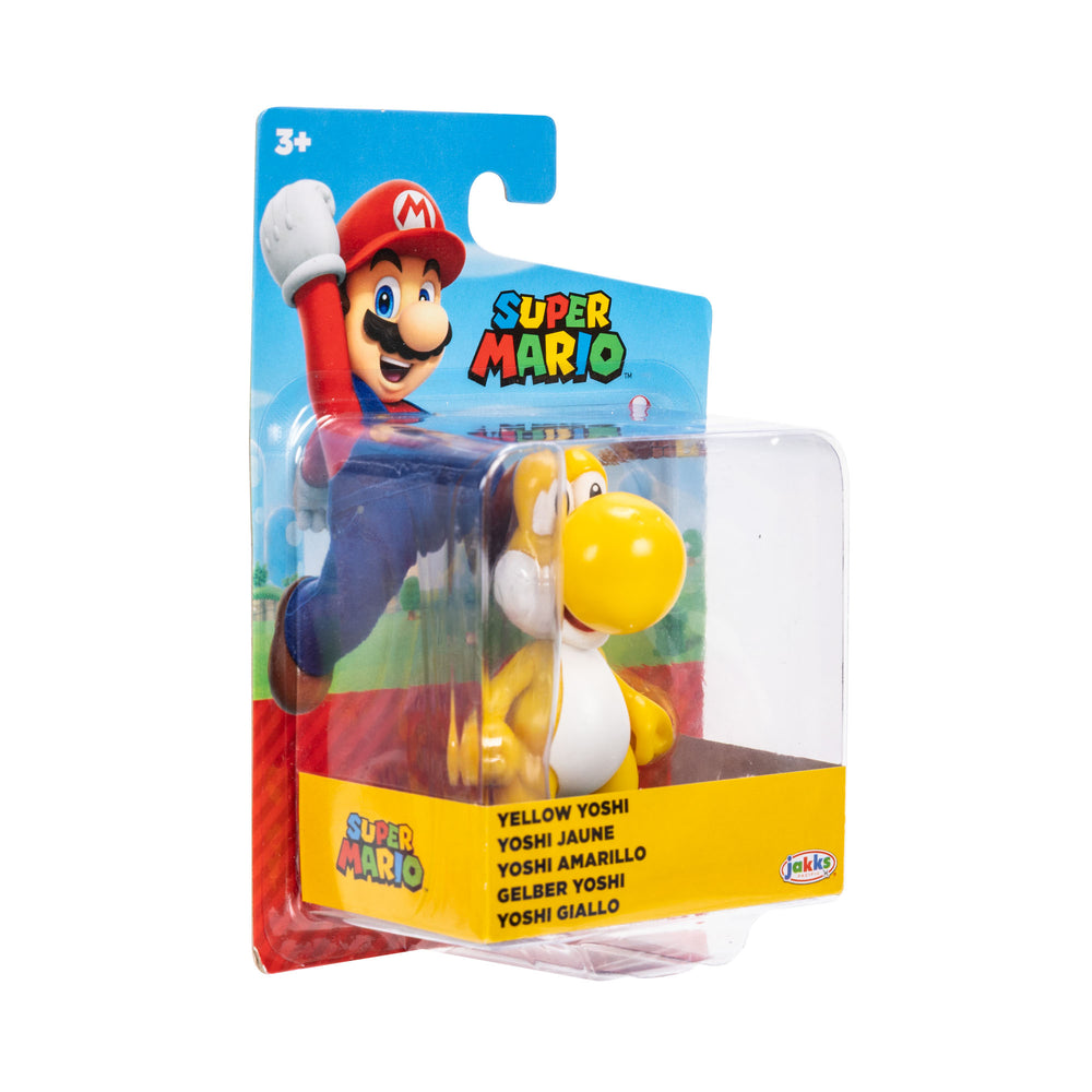 Jakks Pacific - Super Mario 2.5in Figures - Yellow Yoshi