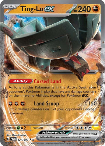 Pokemon | Ting-Lu ex (127/193) [Scarlet & Violet: Paldea Evolved] | The Nerd Merchant