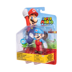 Jakks Pacific - Super Mario 4.0in Figures - Ice Mario