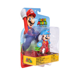Jakks Pacific - Super Mario 4.0in Figures - Ice Mario
